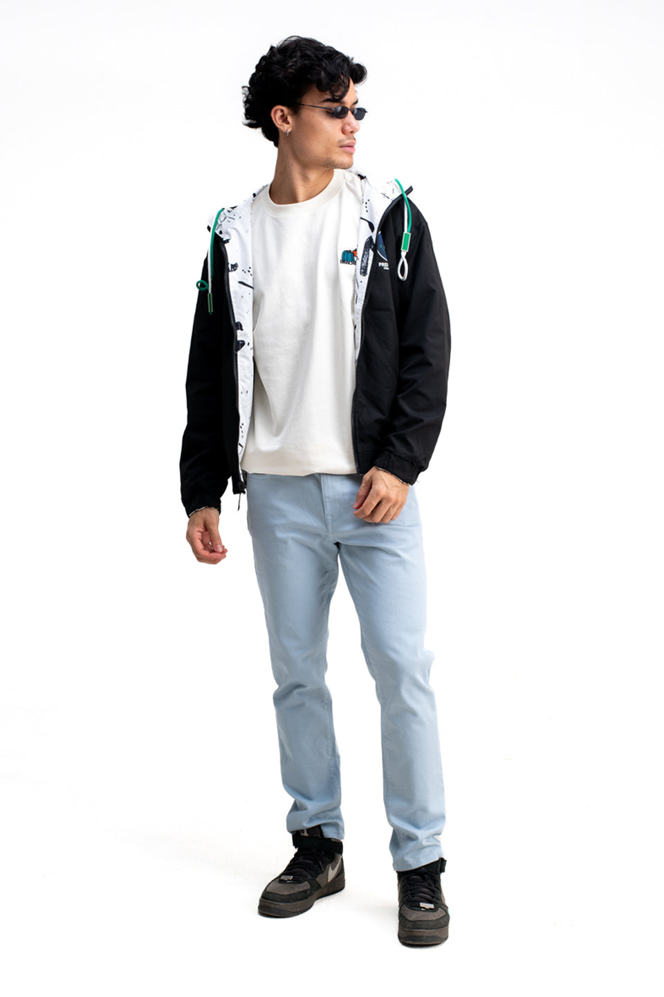 REVERSIBLE MONOGRAM PRINTED JACKET