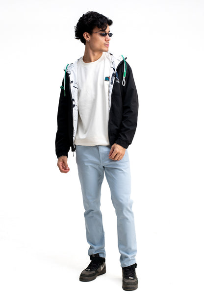 REVERSIBLE MONOGRAM PRINTED JACKET