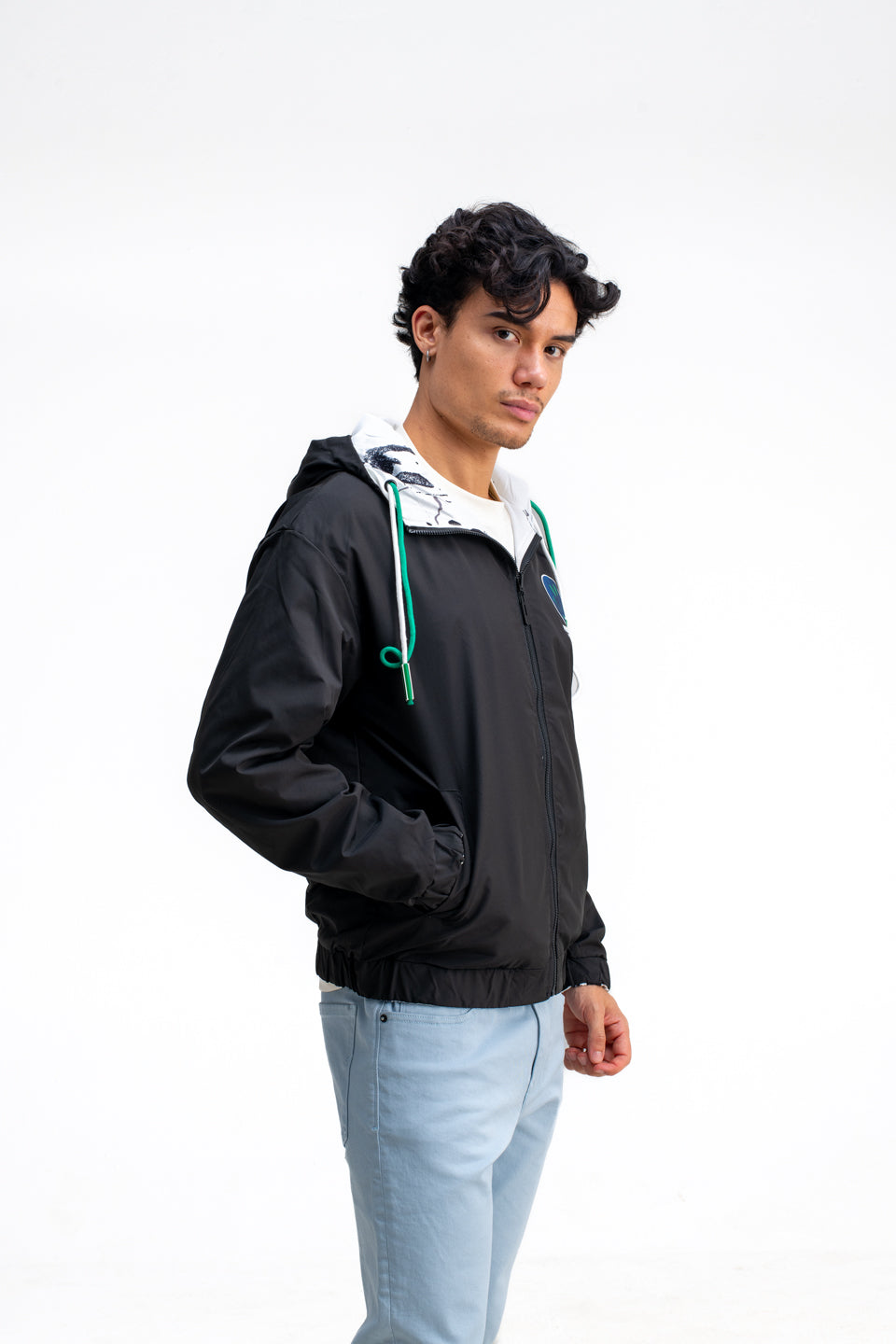 REVERSIBLE MONOGRAM PRINTED JACKET