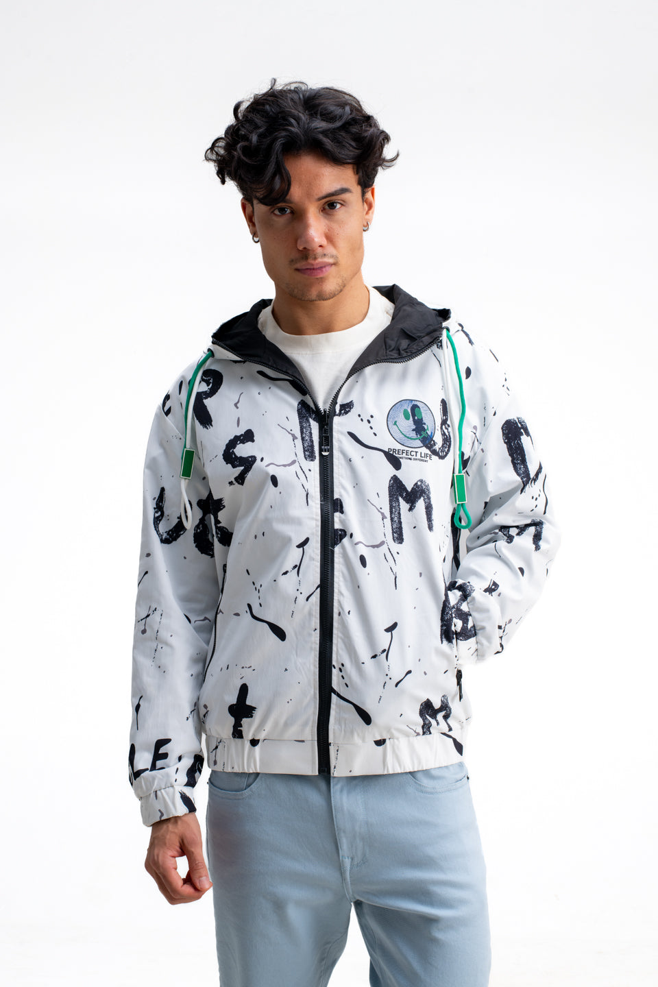 REVERSIBLE MONOGRAM PRINTED JACKET – The Collection
