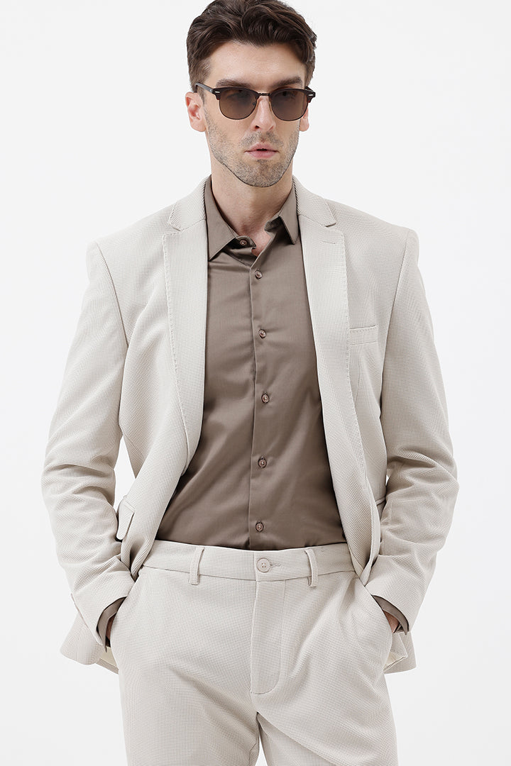 CREAM- 3 BLAZER