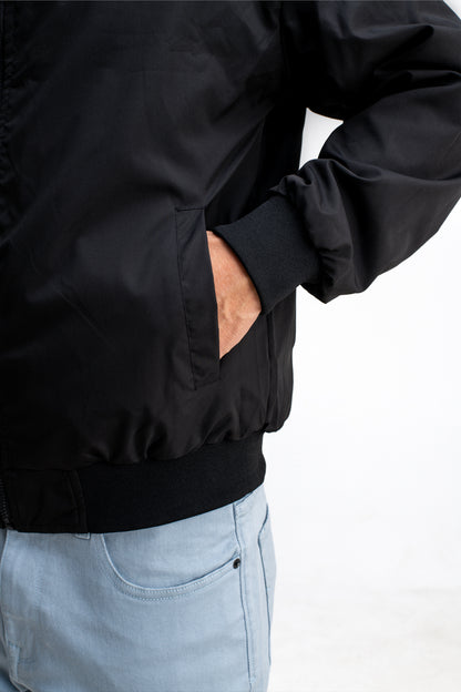 REVERSIBLE ABSTRACT PRINTED JACKET