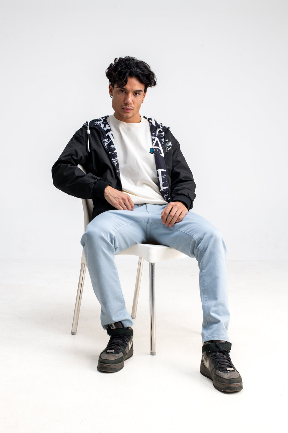 REVERSIBLE MONOGRAM PRINTED JACKET