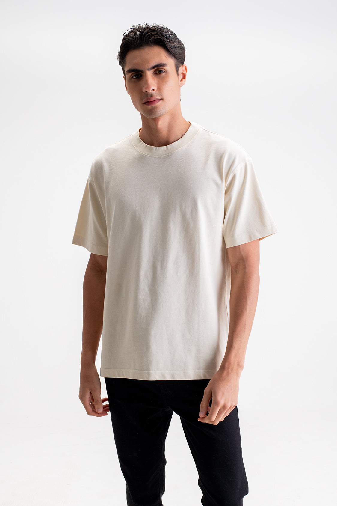 OVERSIZED PLAIN T-SHIRT