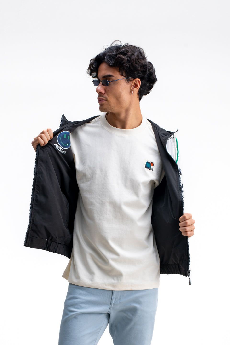 REVERSIBLE MONOGRAM PRINTED JACKET