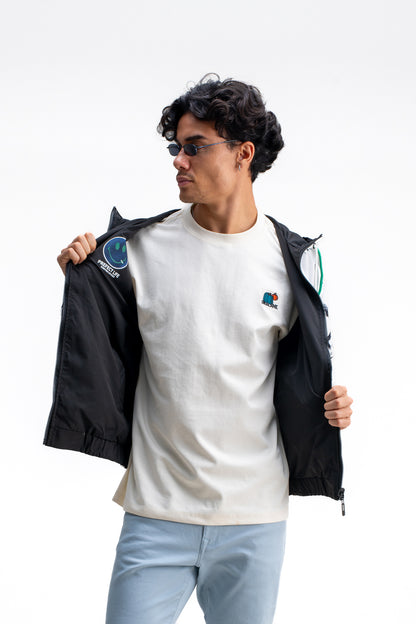 REVERSIBLE MONOGRAM PRINTED JACKET