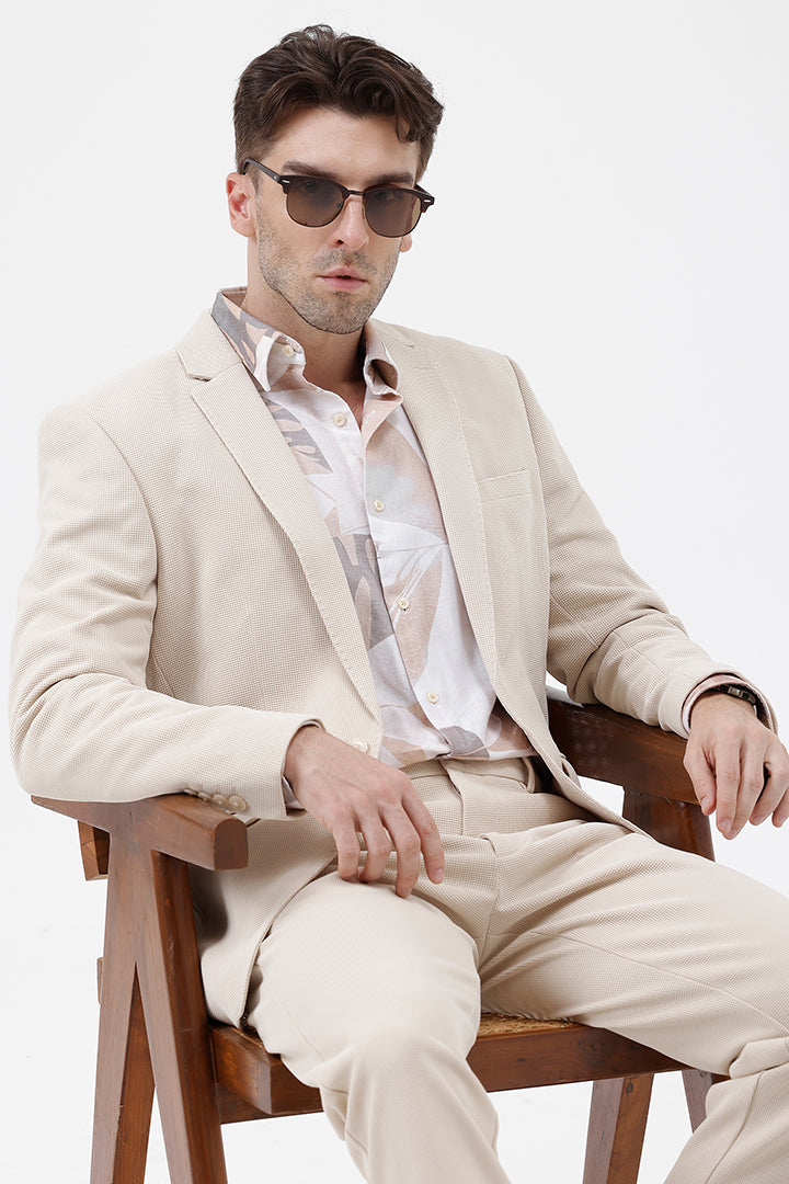 DEEP CREAM- 4 BLAZER