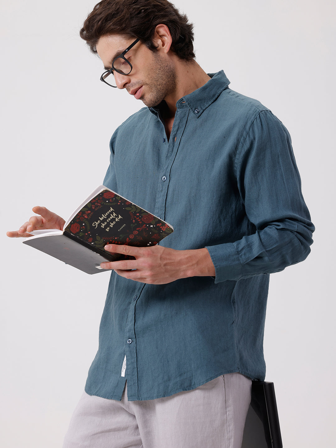 100% PURE LINEN SHIRT