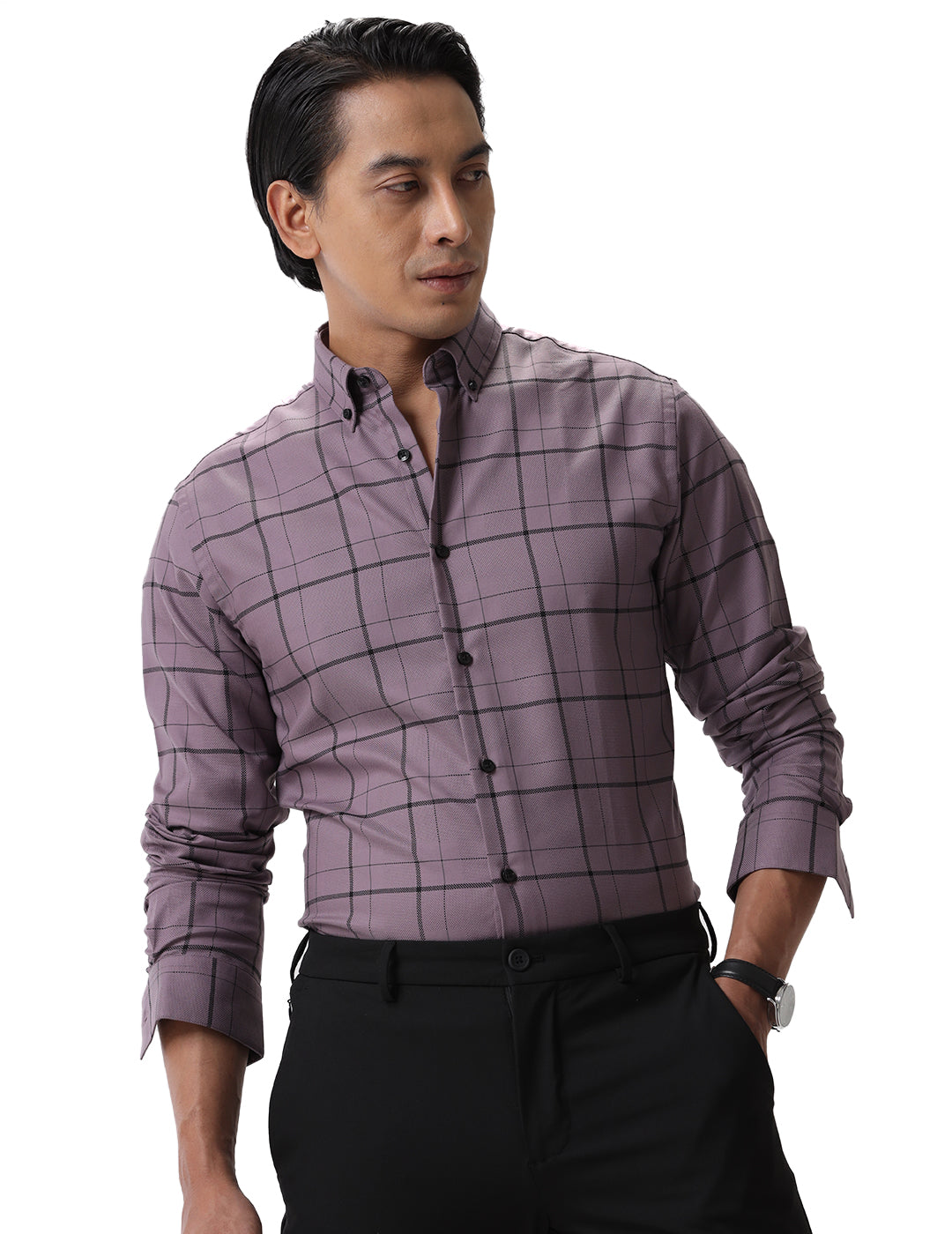 Dark Premium Check Shirt