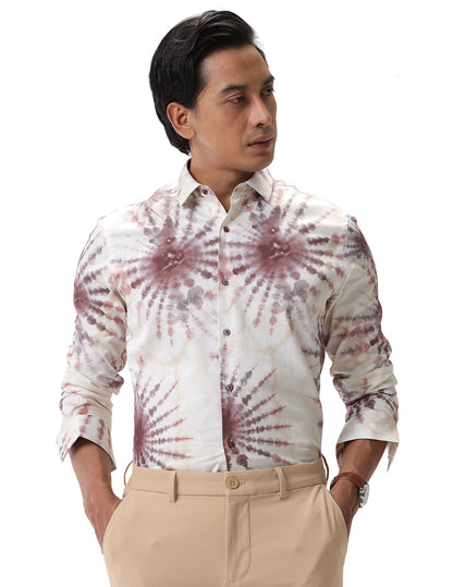 Printed Smart Casual Shirt