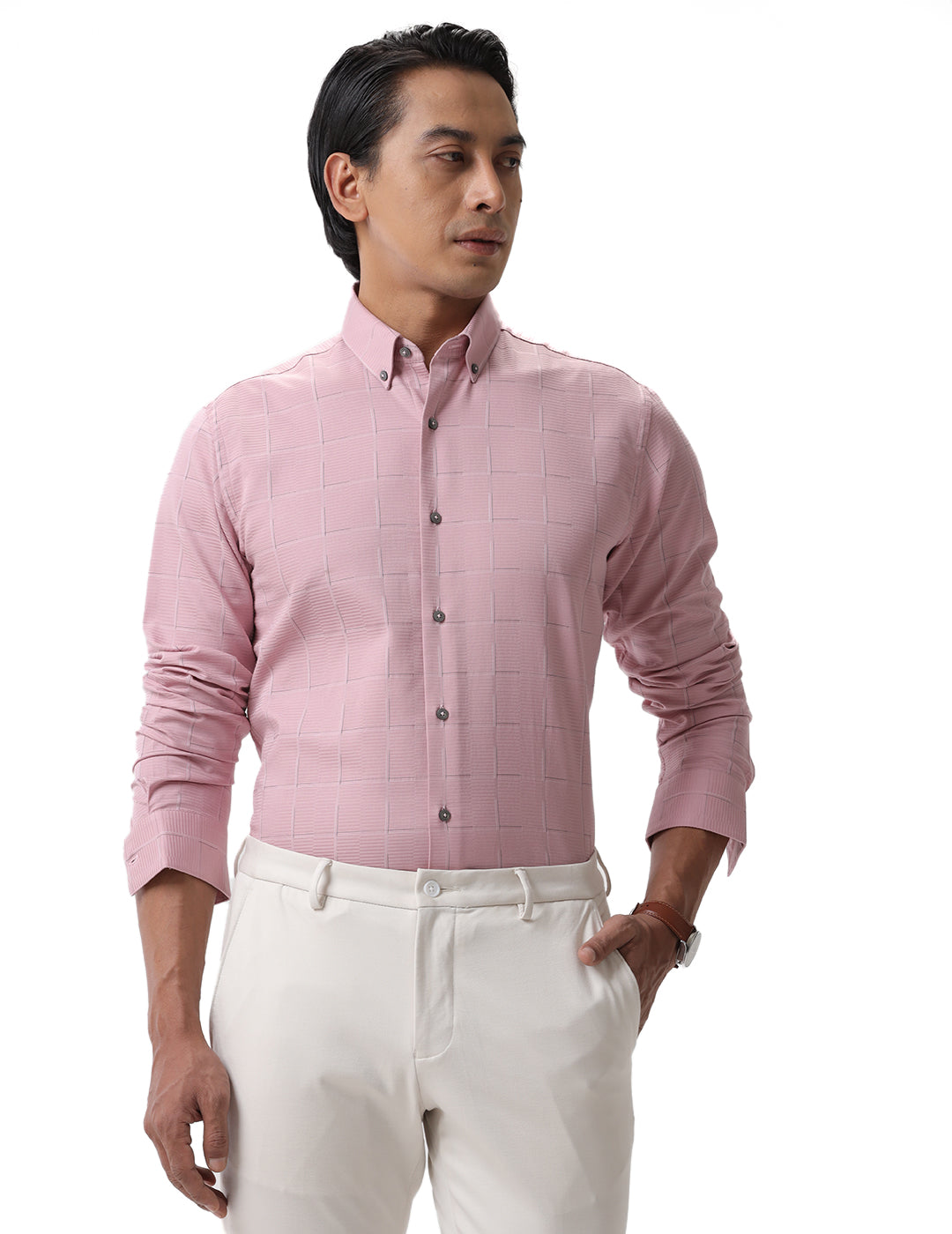 Solid Formal Wear Shirt