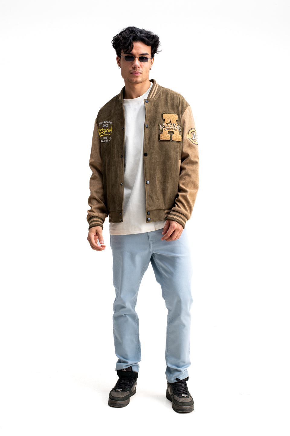 ICONIC PATCH VARSITY JACKET
