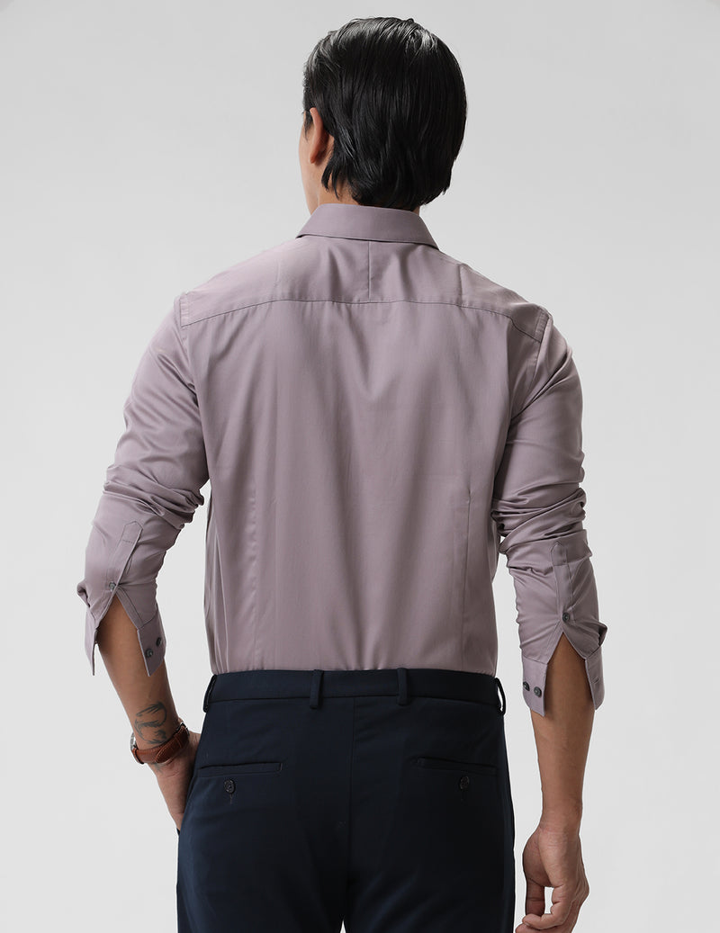 Men's Premium Solid Charcoal Shirt