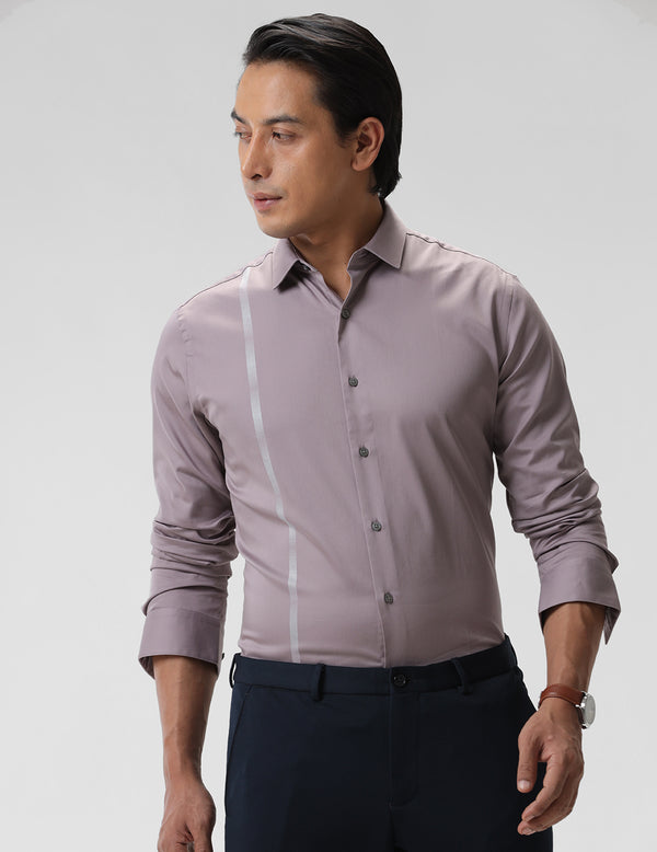 Men's Premium Solid Charcoal Shirt