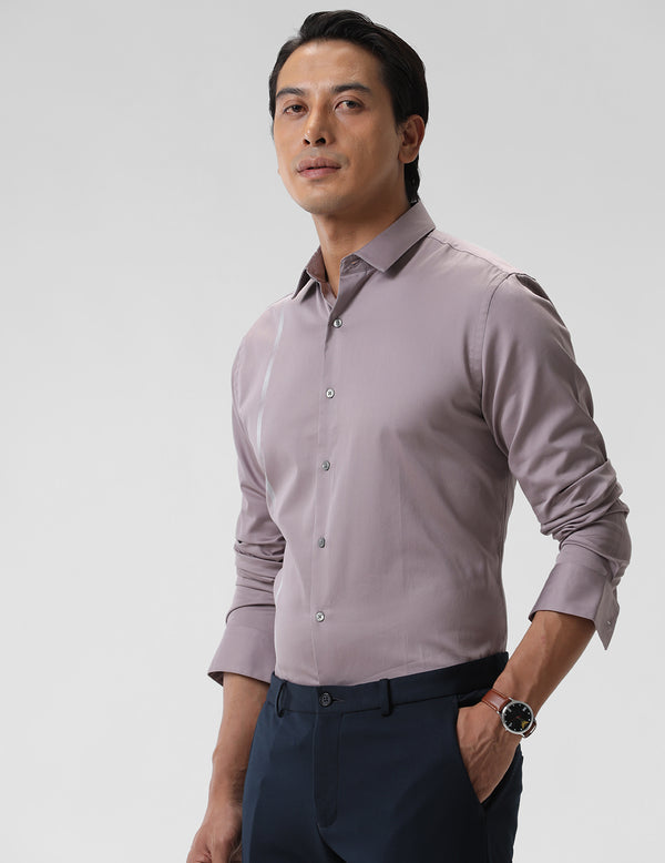 Men's Premium Solid Charcoal Shirt