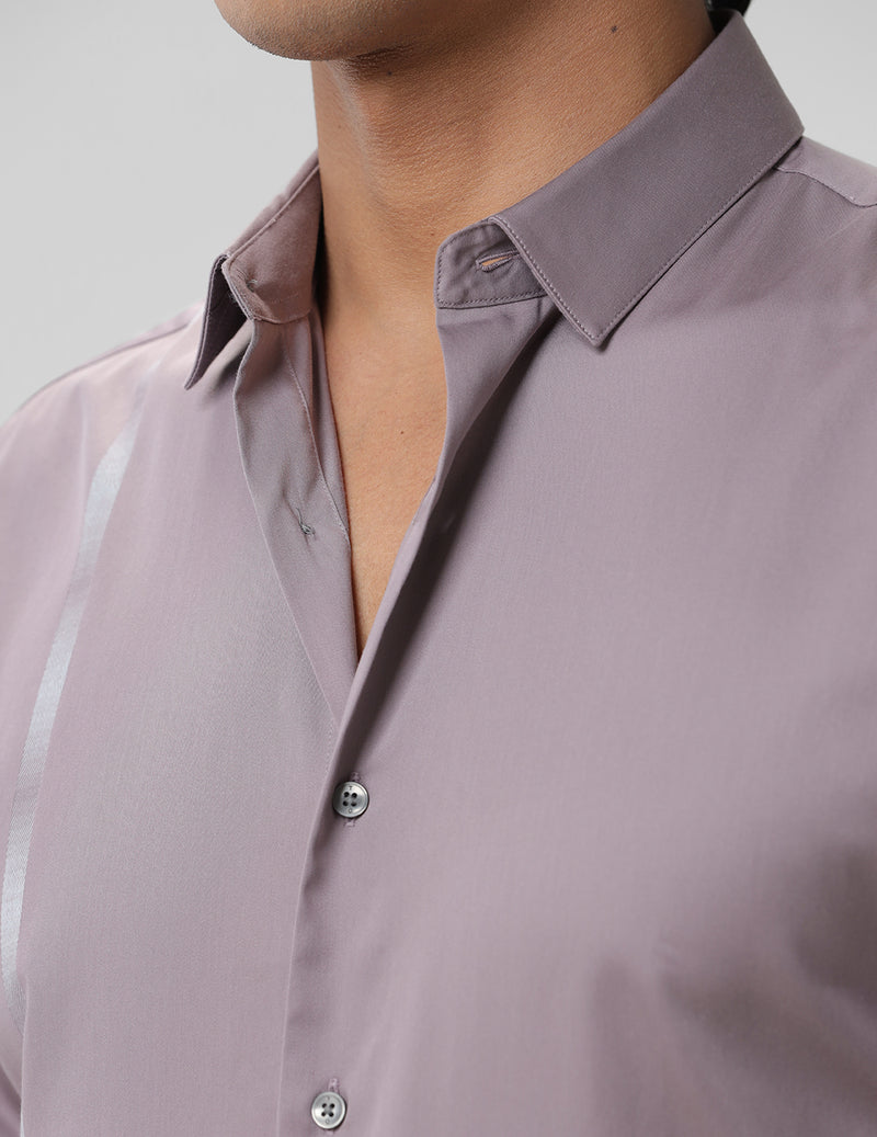 Men's Premium Solid Charcoal Shirt