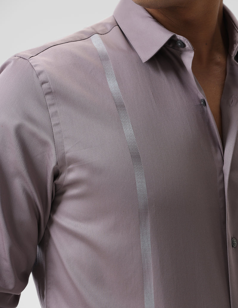 Men's Premium Solid Charcoal Shirt