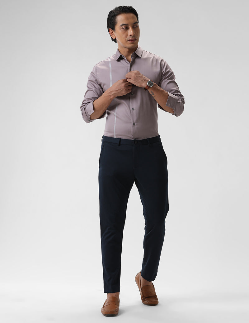 Men's Premium Solid Charcoal Shirt