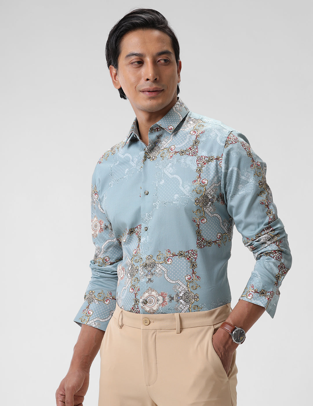 Printed Smart Casual Shirt