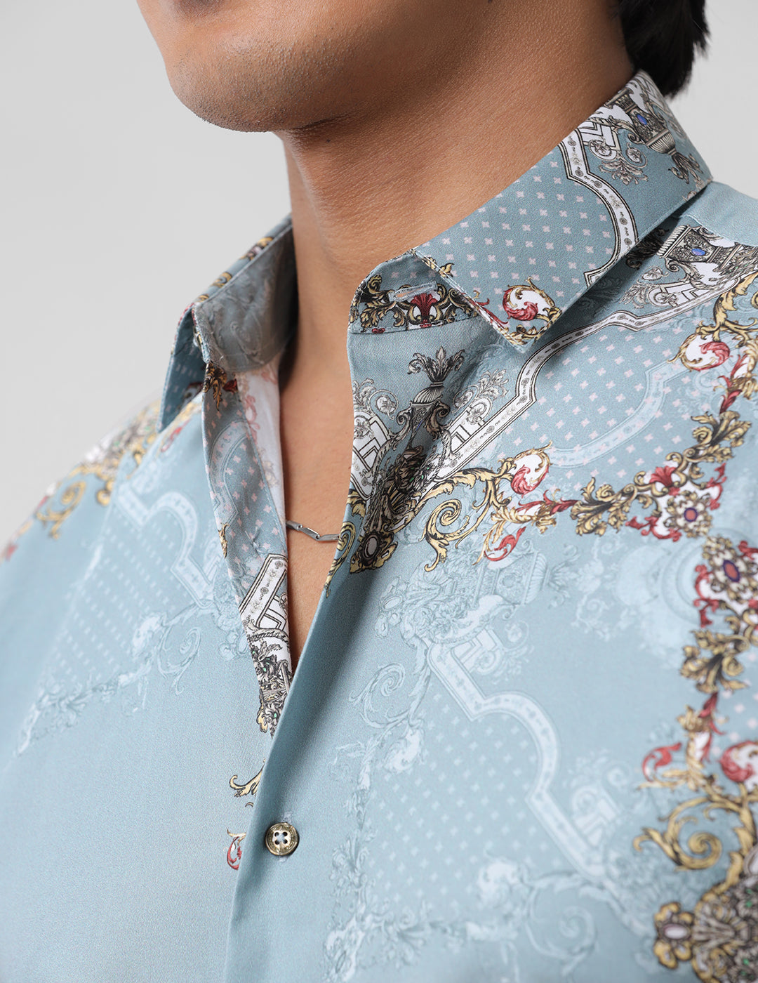 Printed Smart Casual Shirt