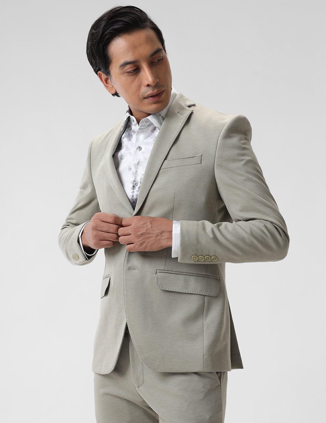 Men's Slim Fit Single Breasted Pista Formal Blazer