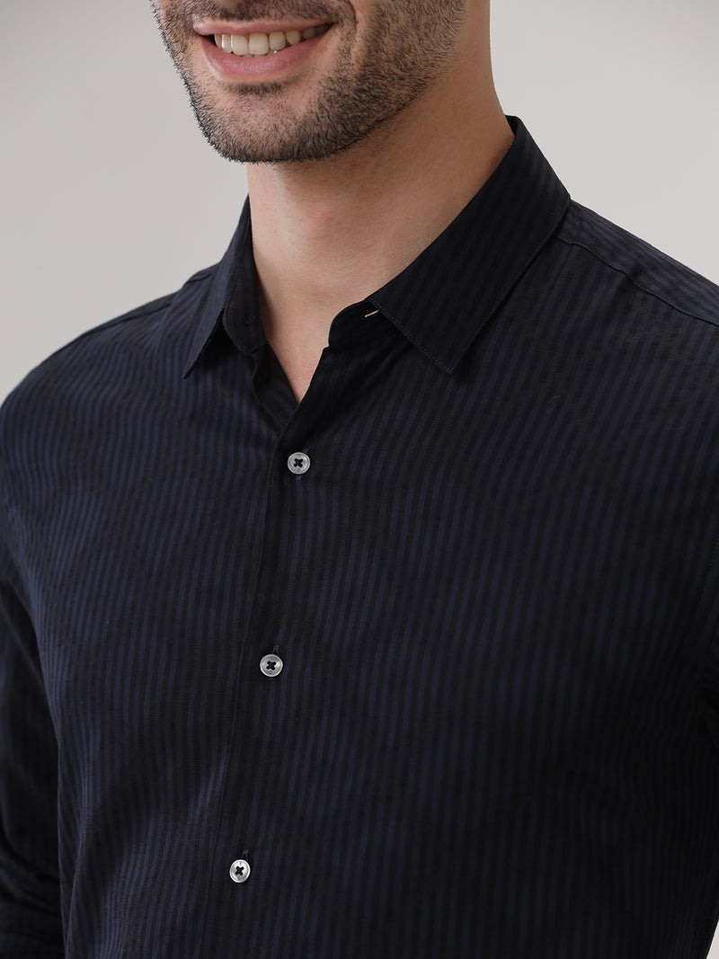 FULL SLEEVES STRIPED SHIRT