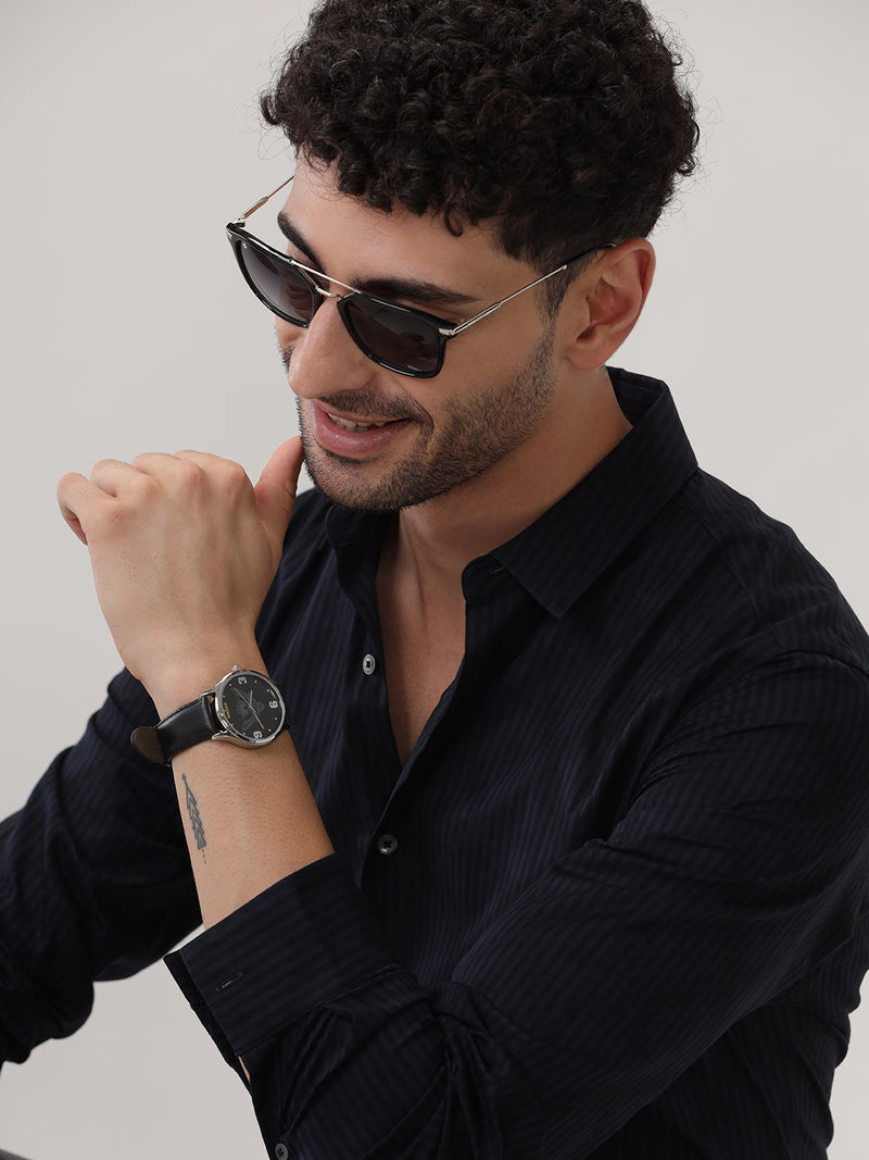 FULL SLEEVES STRIPED SHIRT