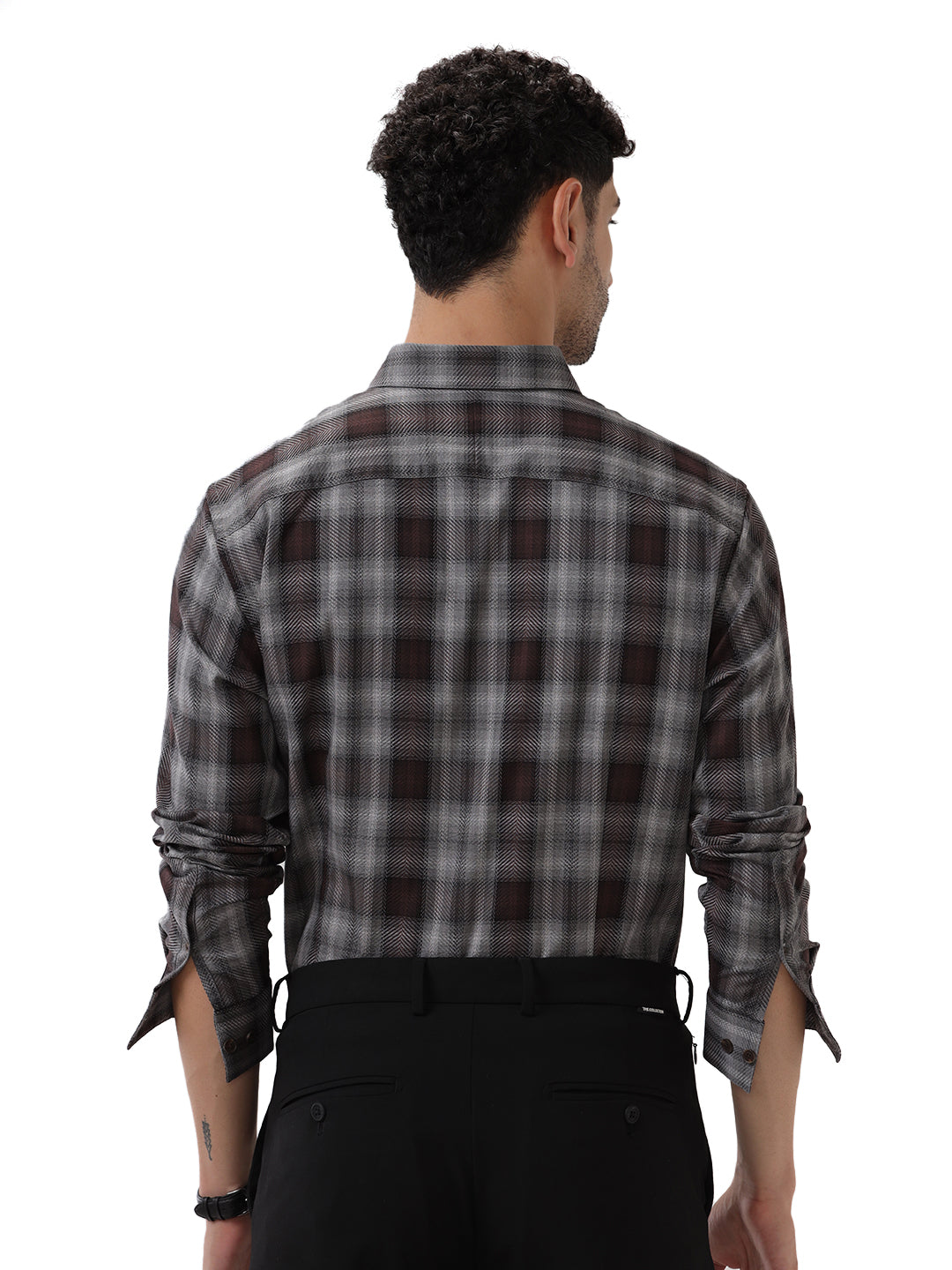 COTTON CHECKED SHIRT