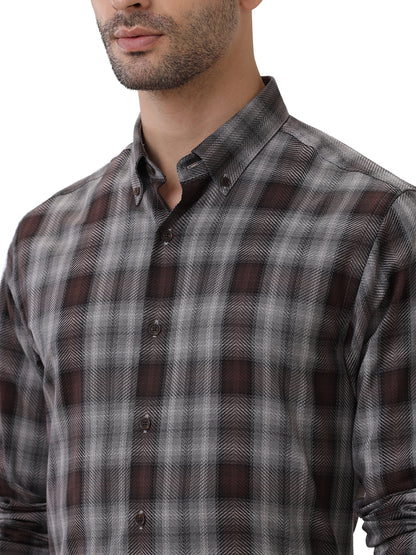 COTTON CHECKED SHIRT