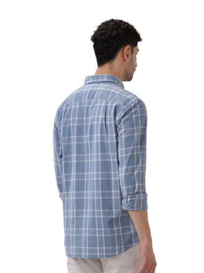 COTTON CHECKED SHIRT