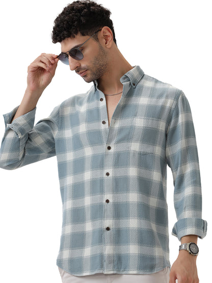 COTTON CHECKED SHIRT