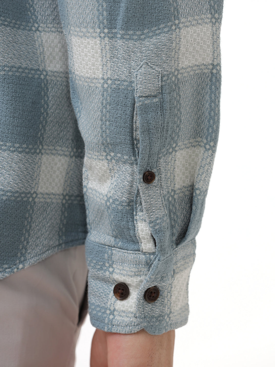 COTTON CHECKED SHIRT