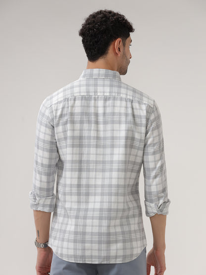 COTTON CHECKED SHIRT