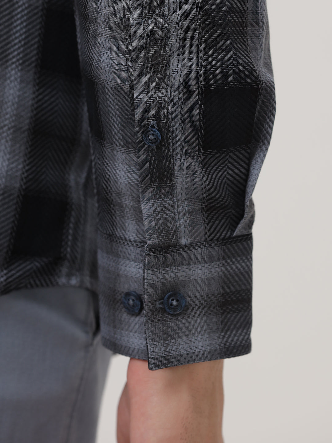 COTTON CHECKED SHIRT