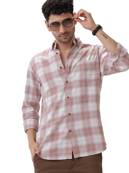 COTTON CHECKED SHIRT