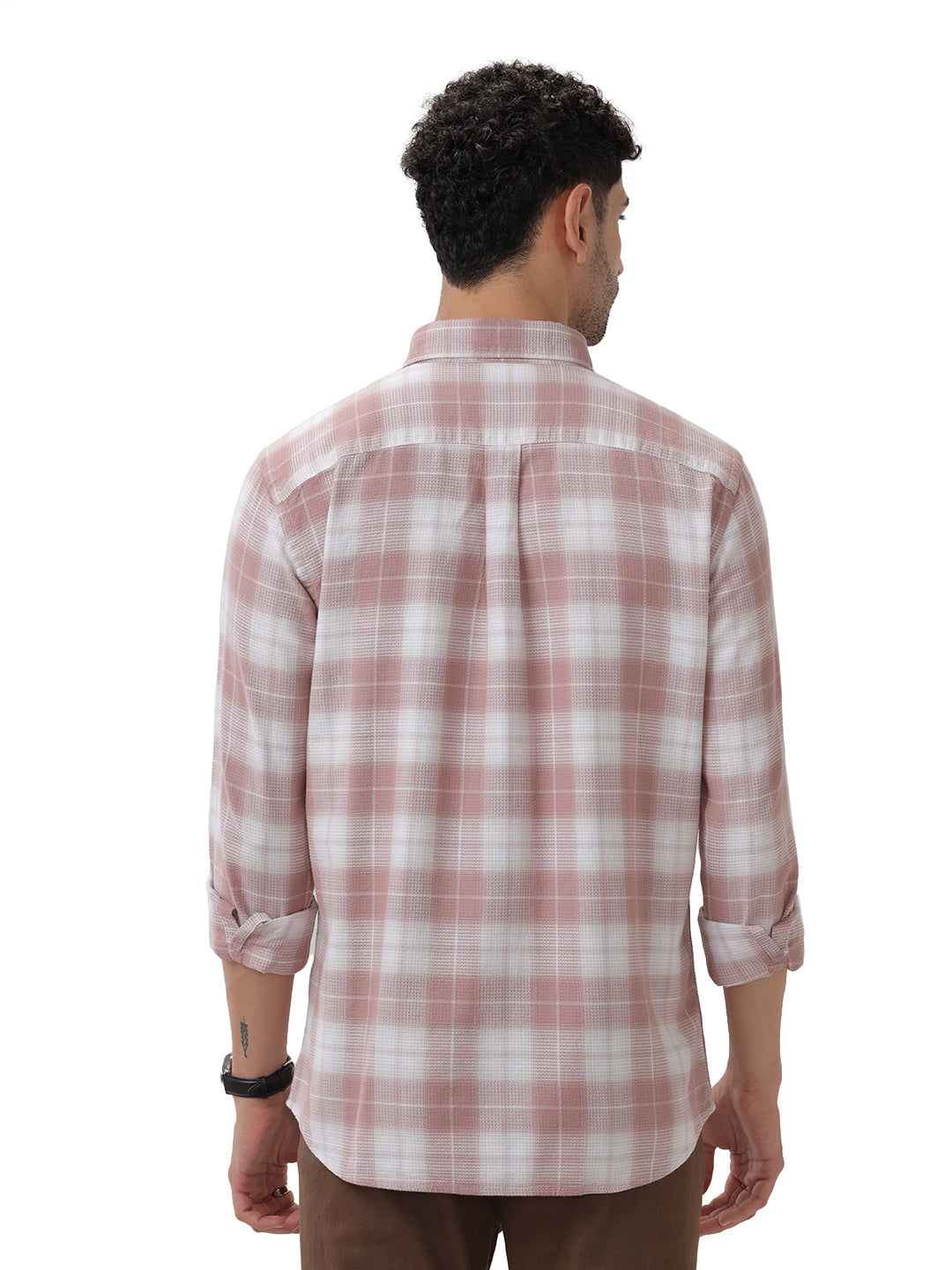 COTTON CHECKED SHIRT