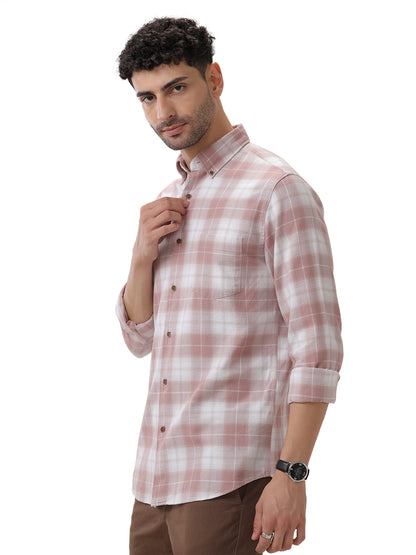 COTTON CHECKED SHIRT