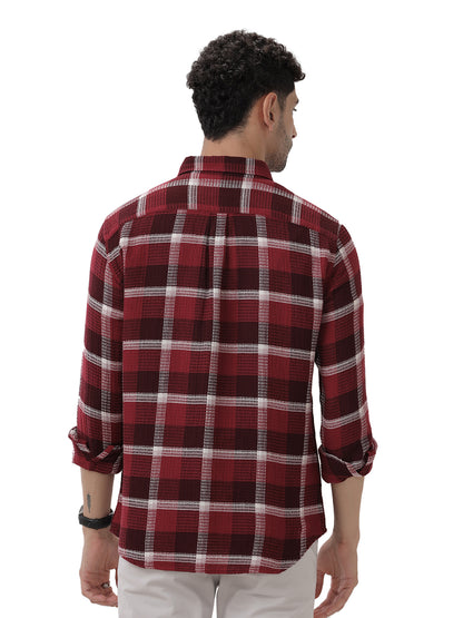 COTTON CHECKED SHIRT