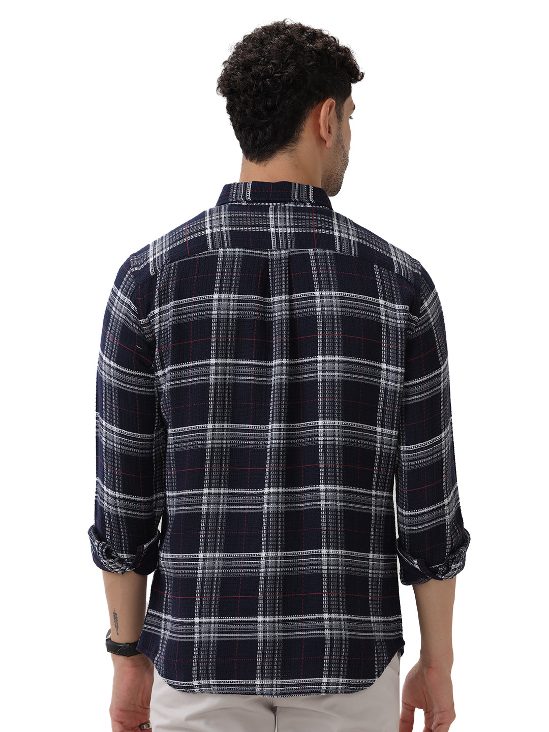 COTTON CHECKED SHIRT