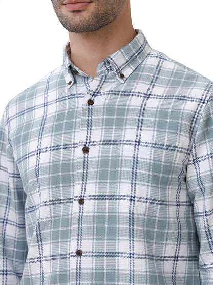 COTTON CHECKED SHIRT