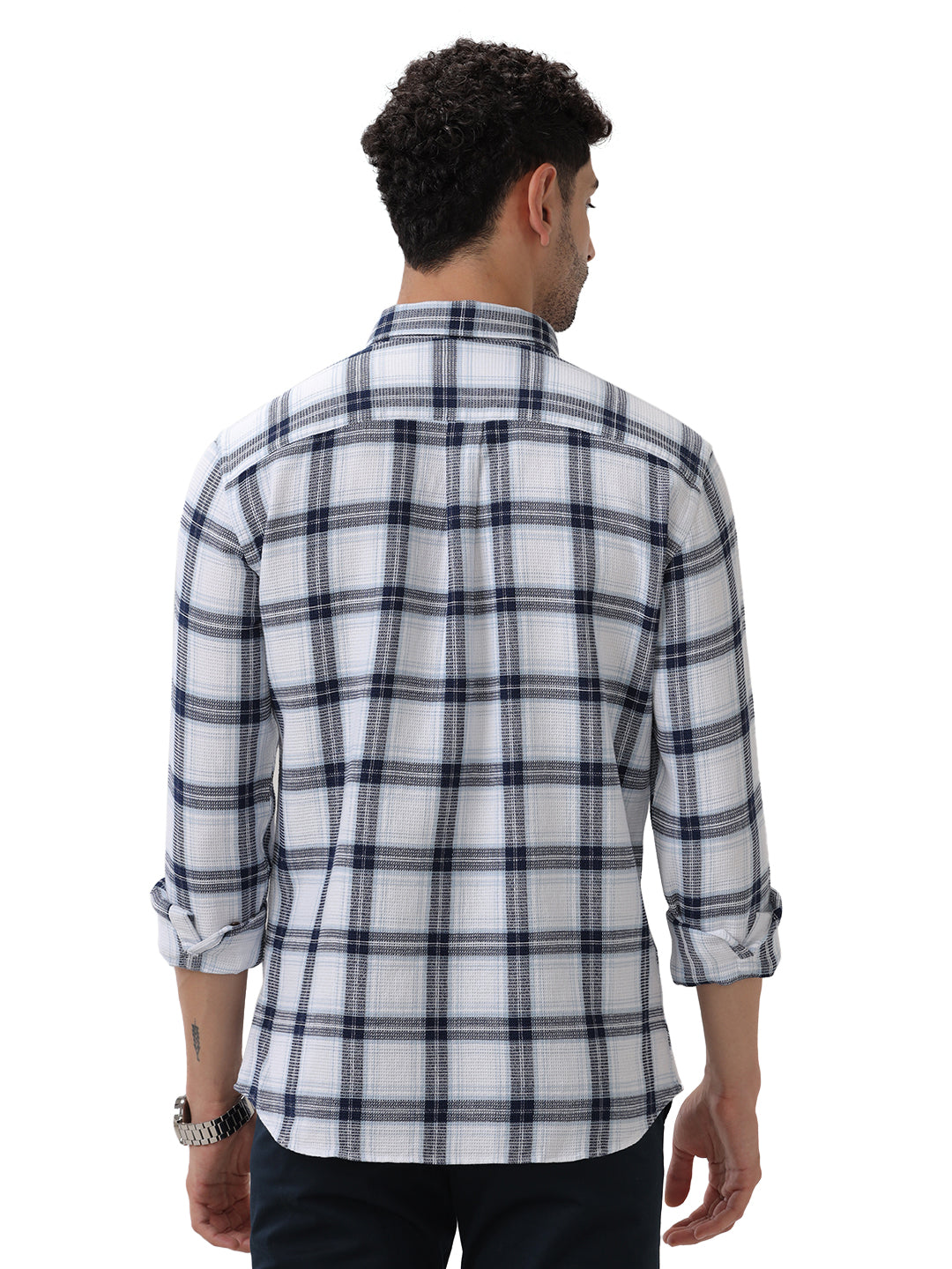 COTTON CHECKED SHIRT