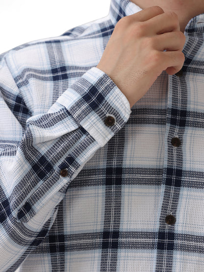 COTTON CHECKED SHIRT