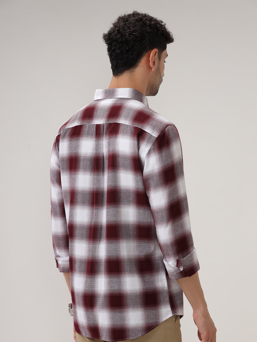 COTTON CHECKED SHIRT