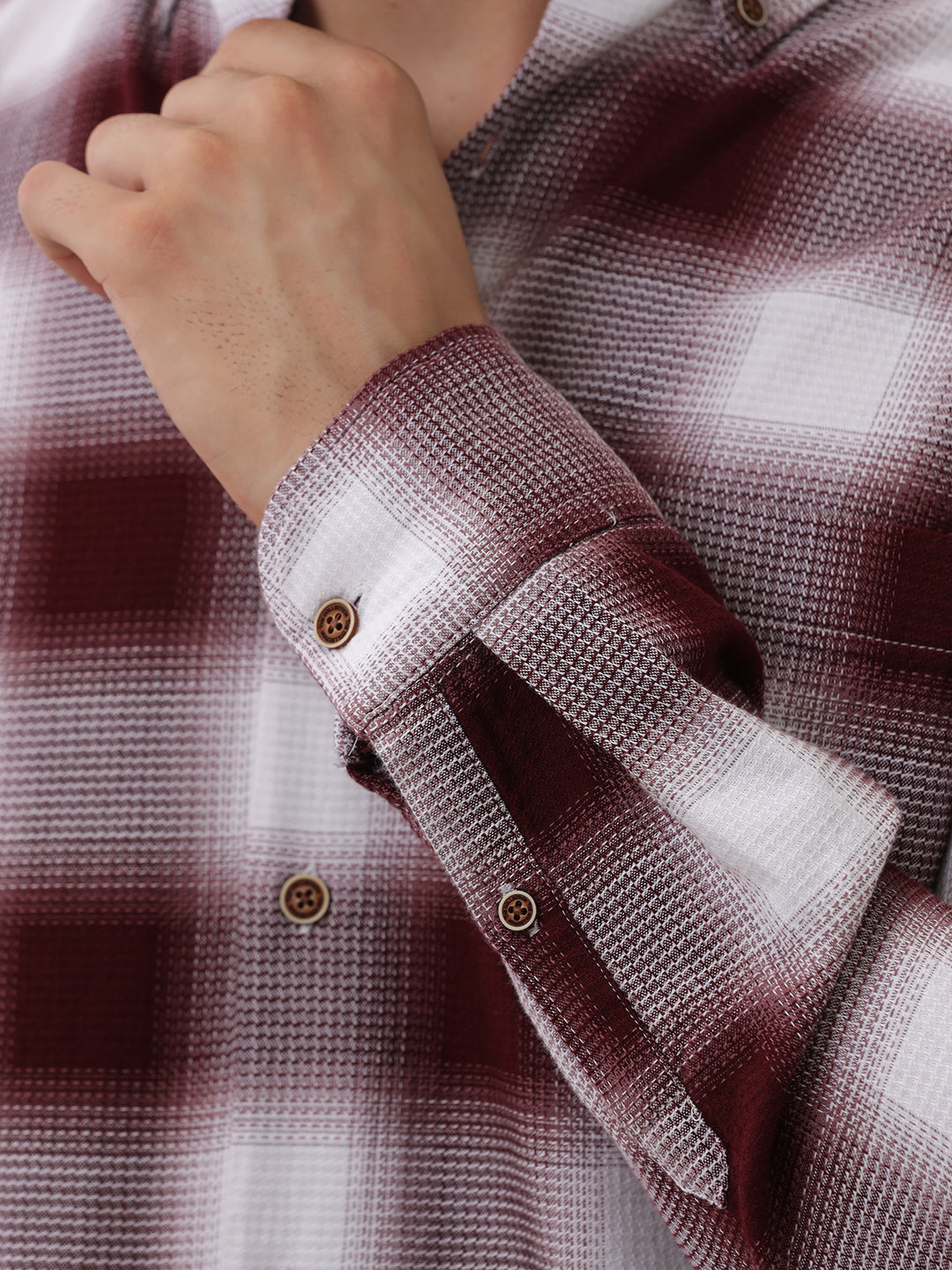 COTTON CHECKED SHIRT