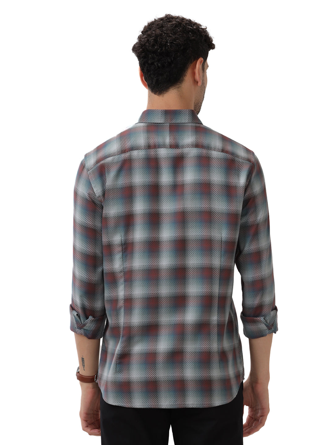 COTTON CHECKED SHIRT