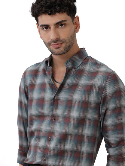 COTTON CHECKED SHIRT