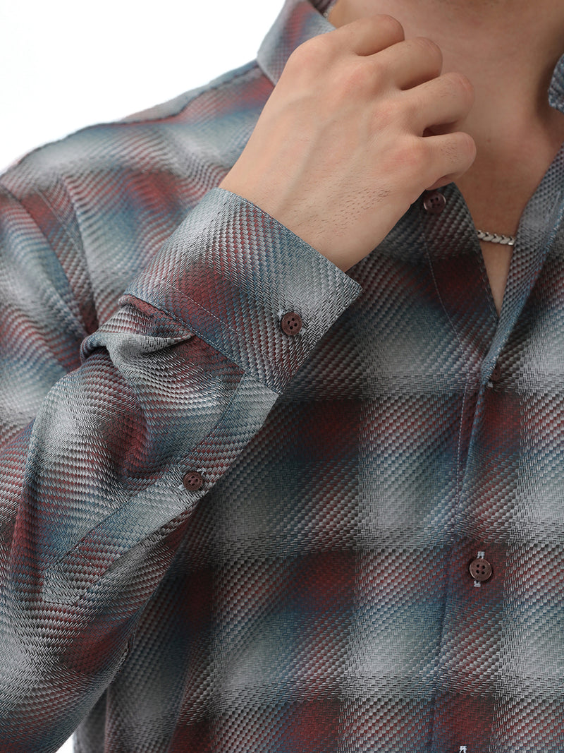 COTTON CHECKED SHIRT