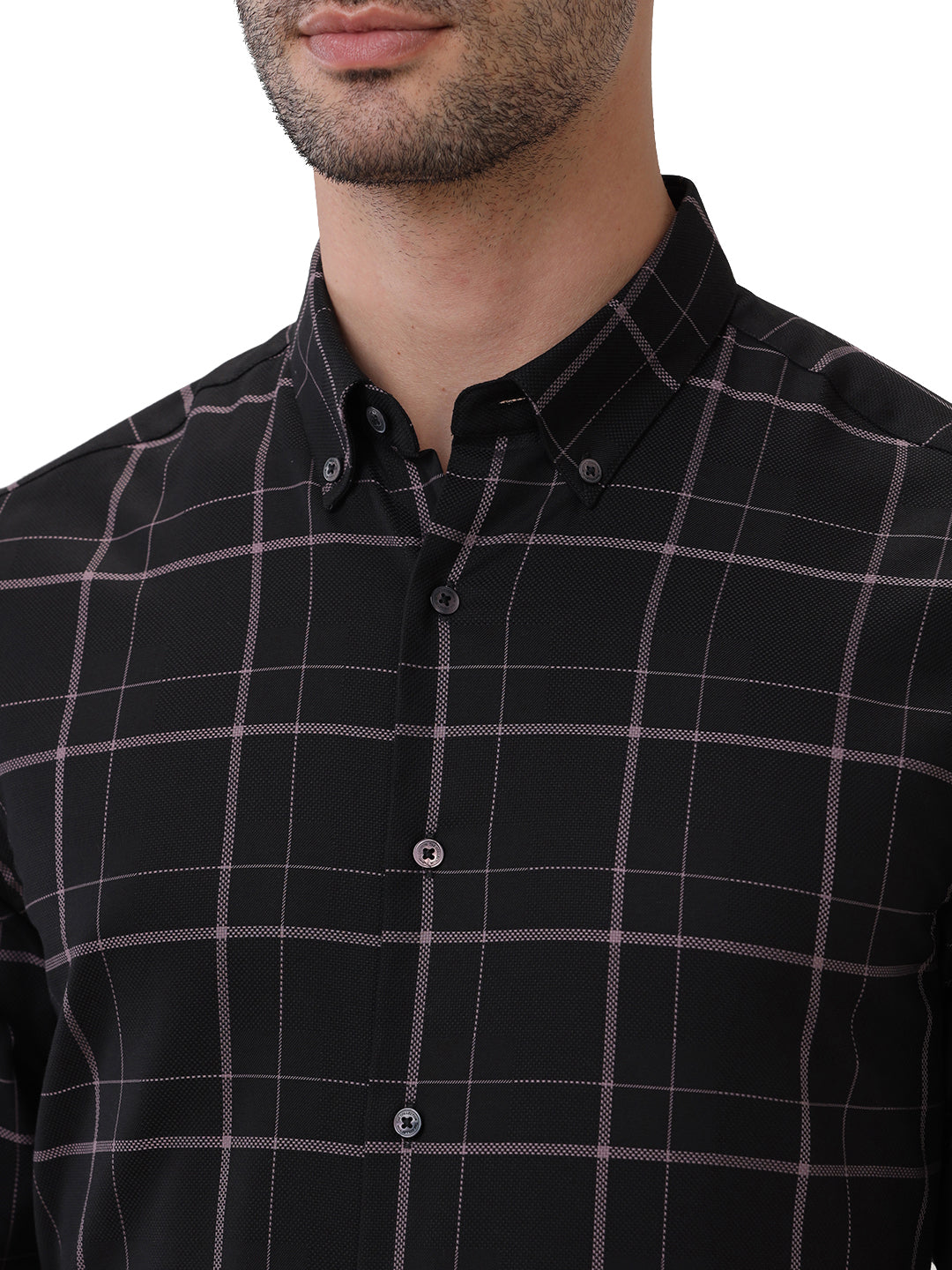 COTTON CHECKED SHIRT