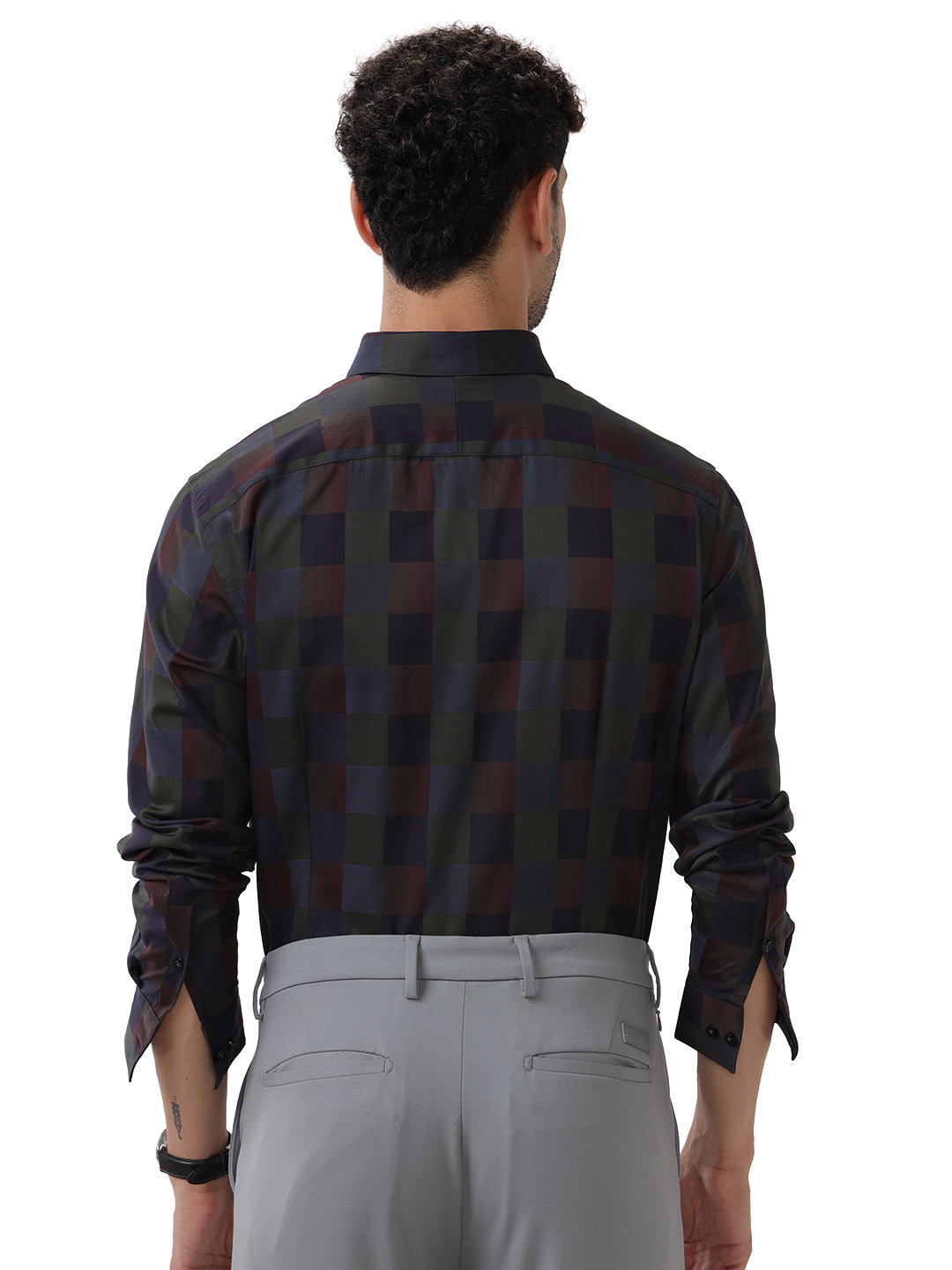 COTTON CHECKED SHIRT