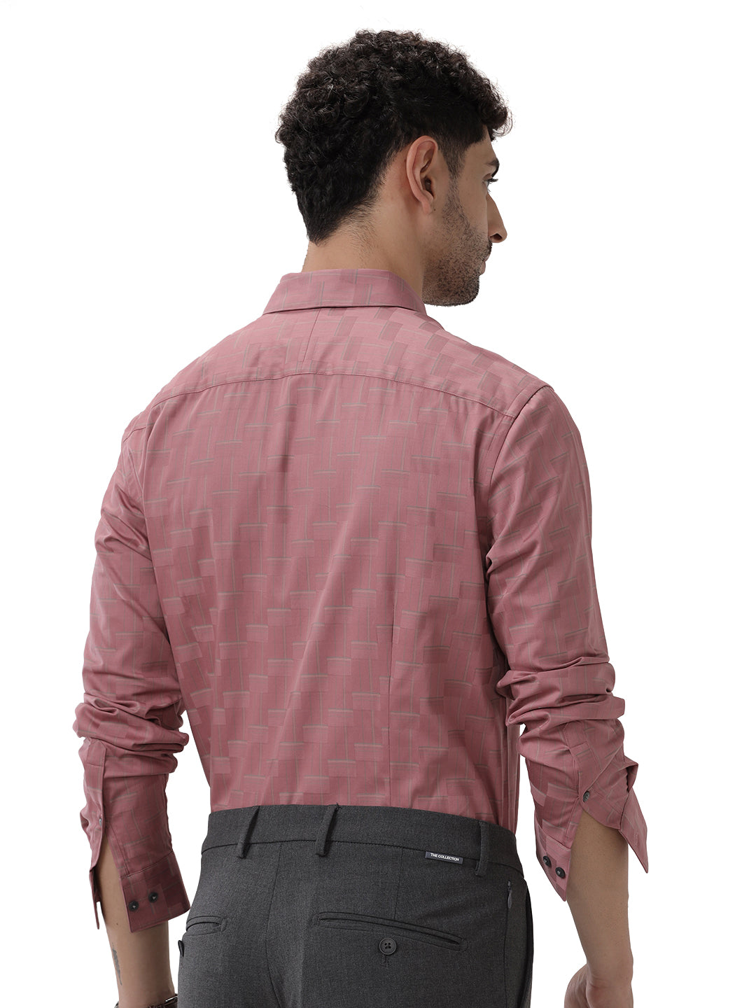 GEOMETRIC JACQUARD SHIRT